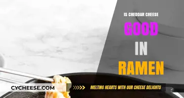 Cheddar Cheese Ramen: A Delicious Combination?