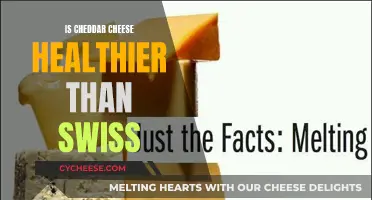 Cheddar vs. Swiss: Unveiling the Healthier Cheese Choice