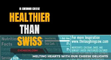 Cheddar vs Swiss Cheese: Which is the Healthier Option?