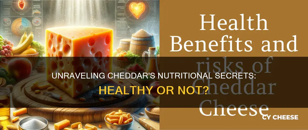 is cheddar cheese healthy