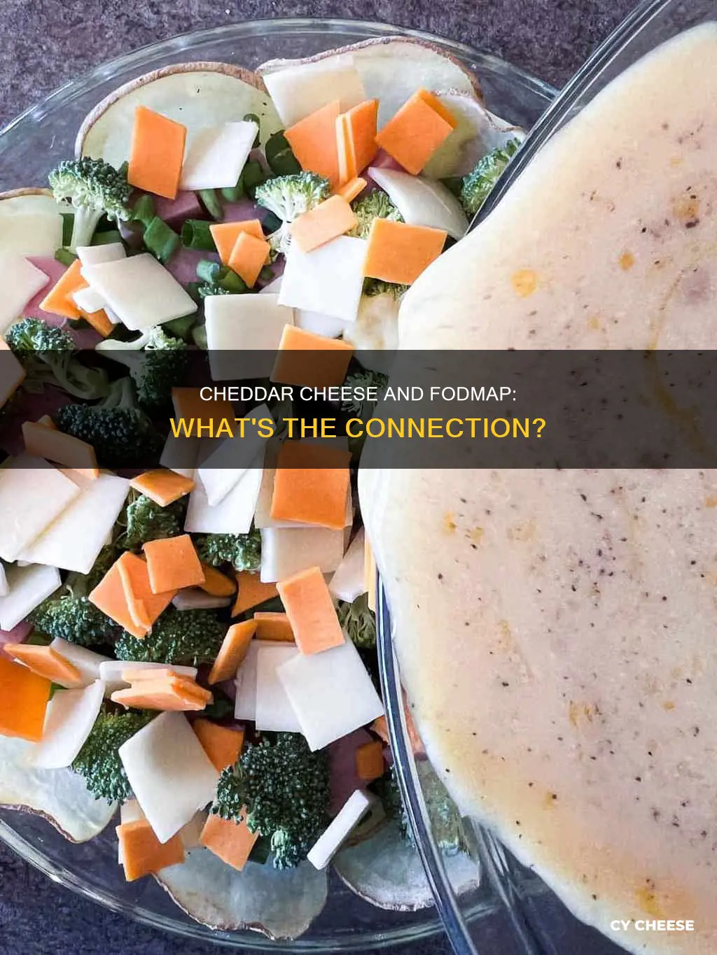 is cheddar cheese high fodmap