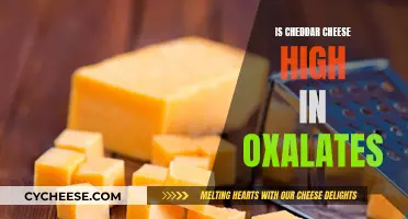 Cheddar Cheese and Oxalates: What's the Connection?