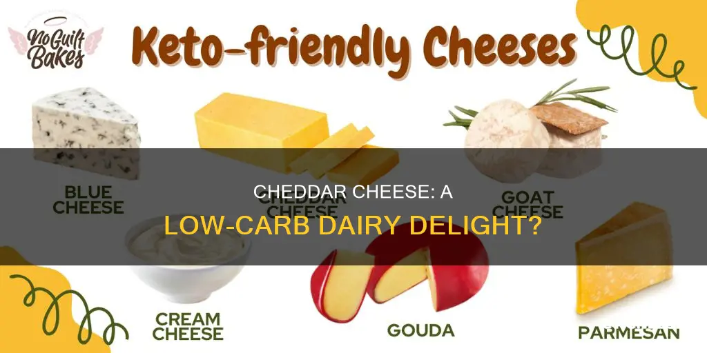 is cheddar cheese low carb