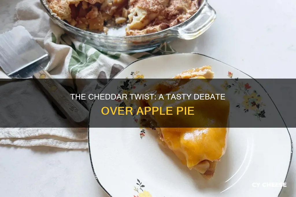 is cheddar cheese on apple pie a thing