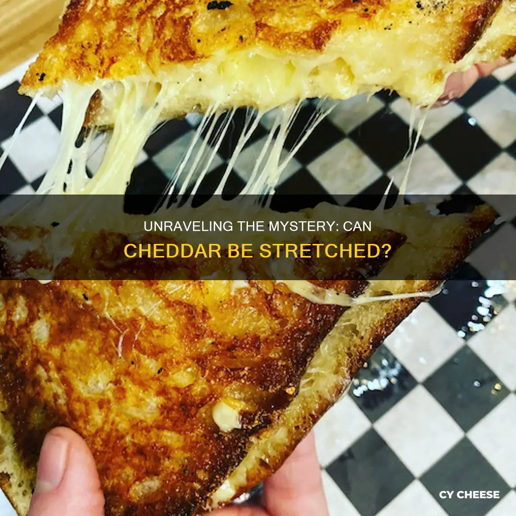 is cheddar cheese stretch