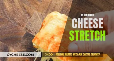 The Stretch Factor of Cheddar Cheese