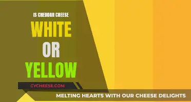 Cheddar Cheese: White or Yellow?