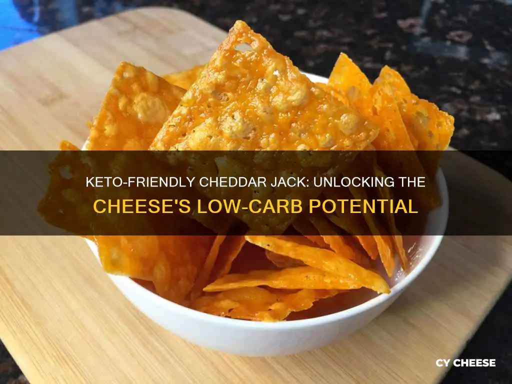 is cheddar jack cheese keto