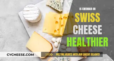 Cheddar vs. Swiss: Unveiling the Healthier Cheese Choice