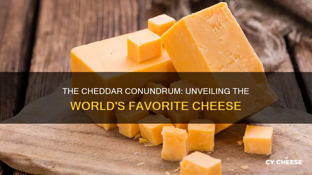 is cheddar the most popular cheese