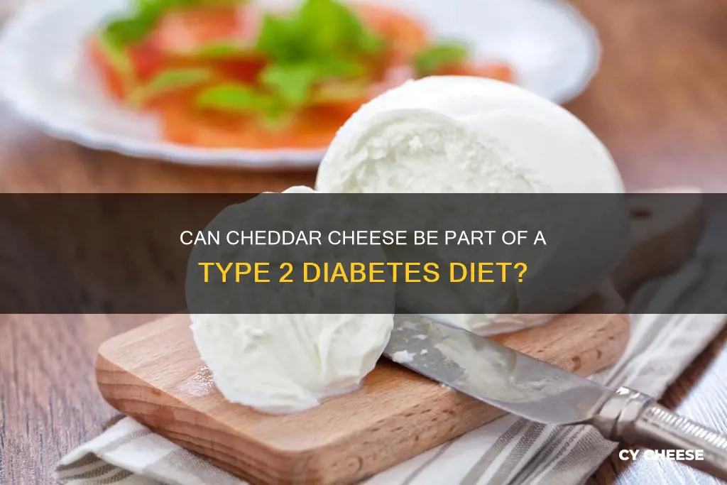 is chedder cheese ok for type 2 diabetics