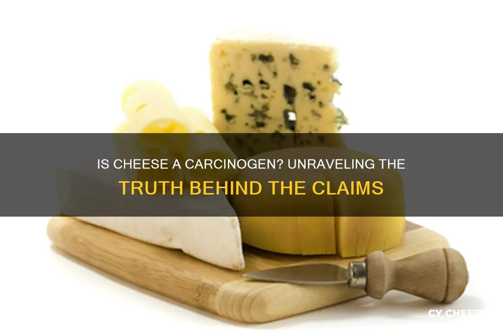 is cheese a carcinogen