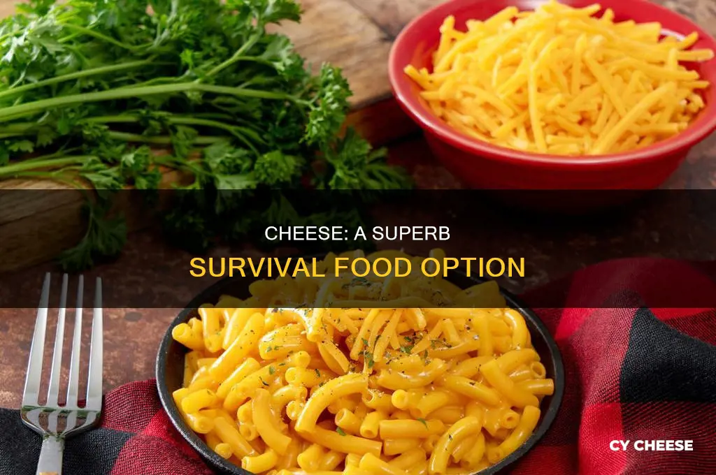 is cheese a good survival food