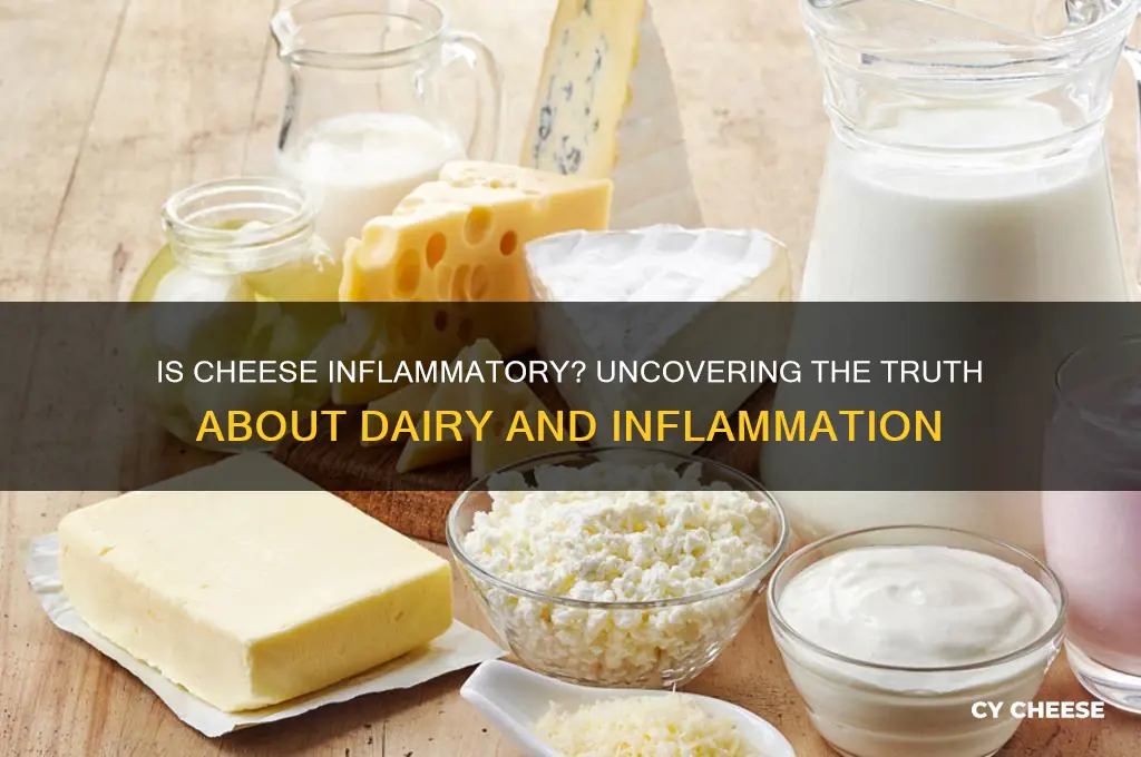 is cheese a inflammatory food