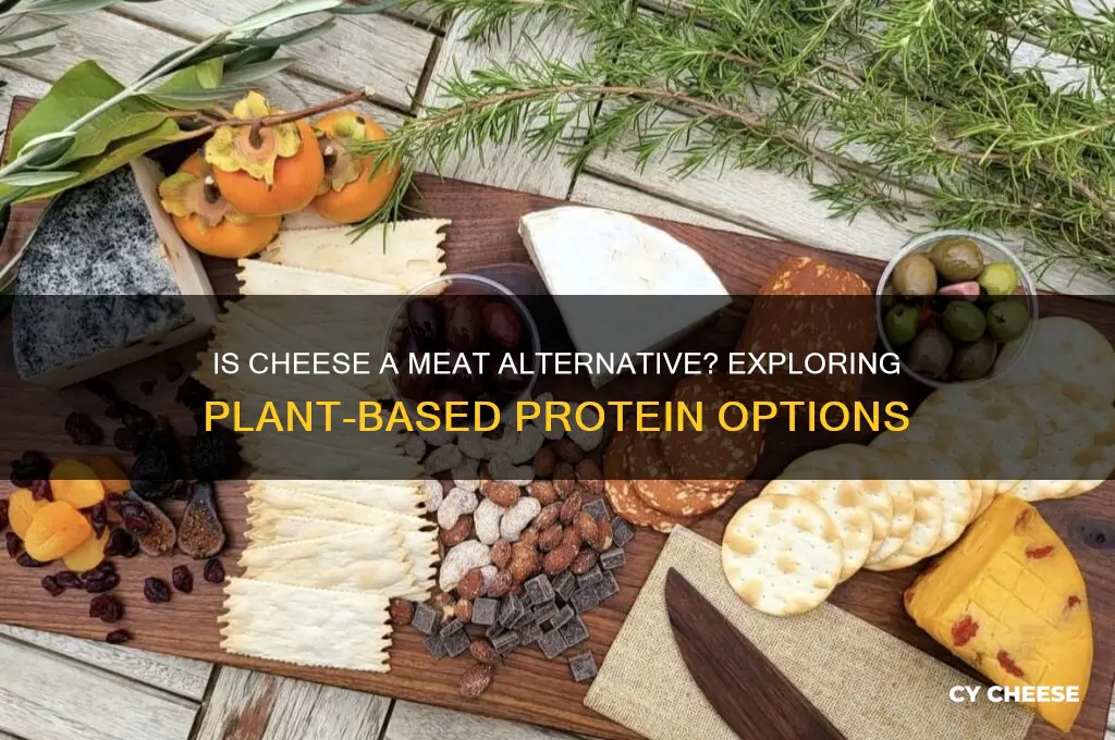 is cheese a meat alternative