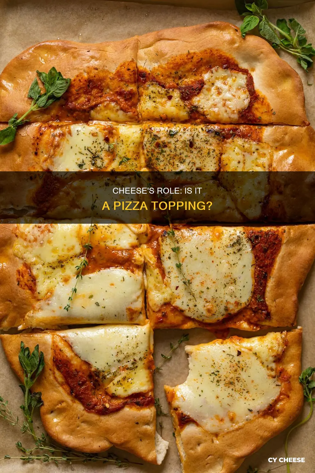 is cheese a pizza topping