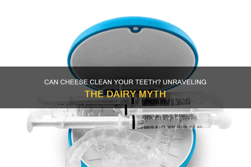 is cheese a teeth cleaner