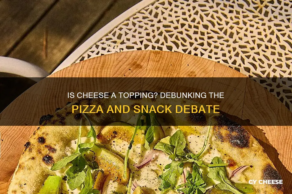 is cheese a topping