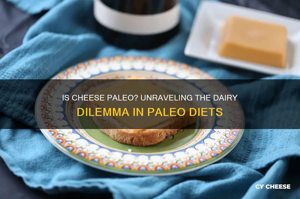 is cheese allowed on paleo