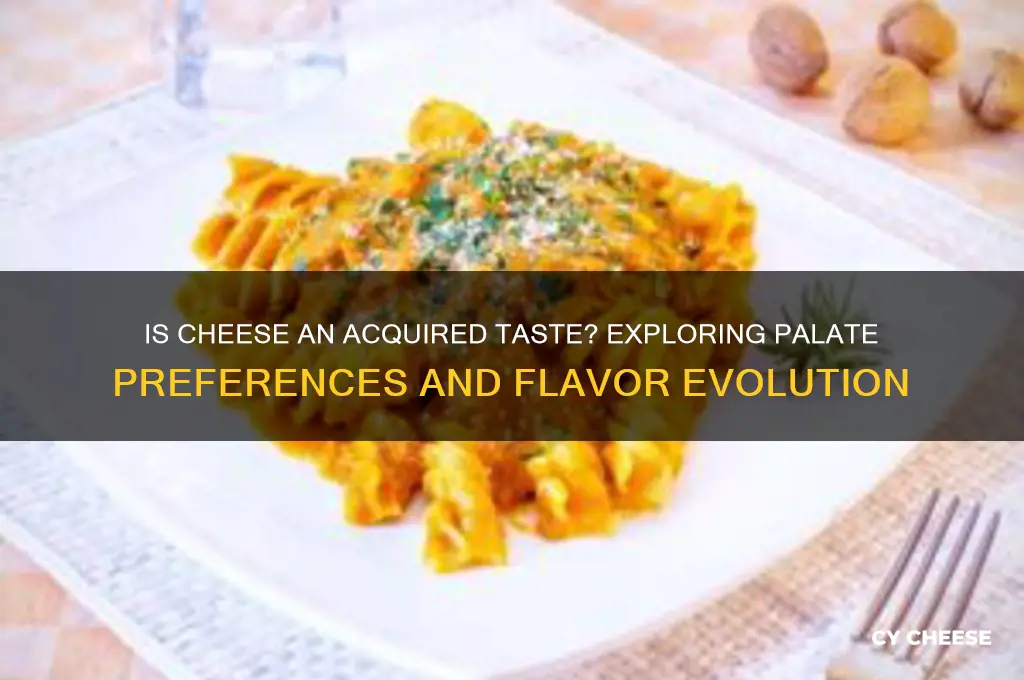is cheese an acquired taste