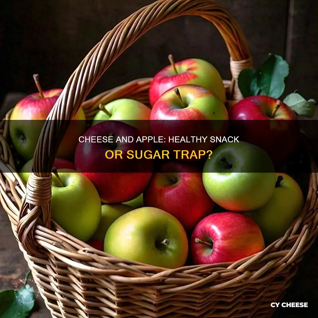 is cheese and apple healthy