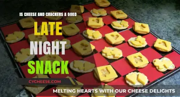Cheese and Crackers: The Perfect Late-Night Snack?