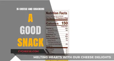 Cheese and Crackers: A Nutritious Snack or Unhealthy Choice?