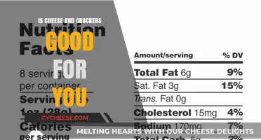 Cheese and Crackers: Healthy Snacking