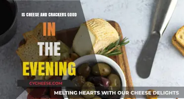 Evening Snack: Cheese and Crackers, Good or Bad?