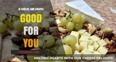 Cheese and Grapes: Healthy Snacking