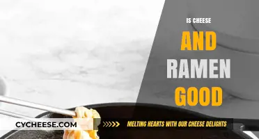Cheese and Ramen: A Delicious Combination?