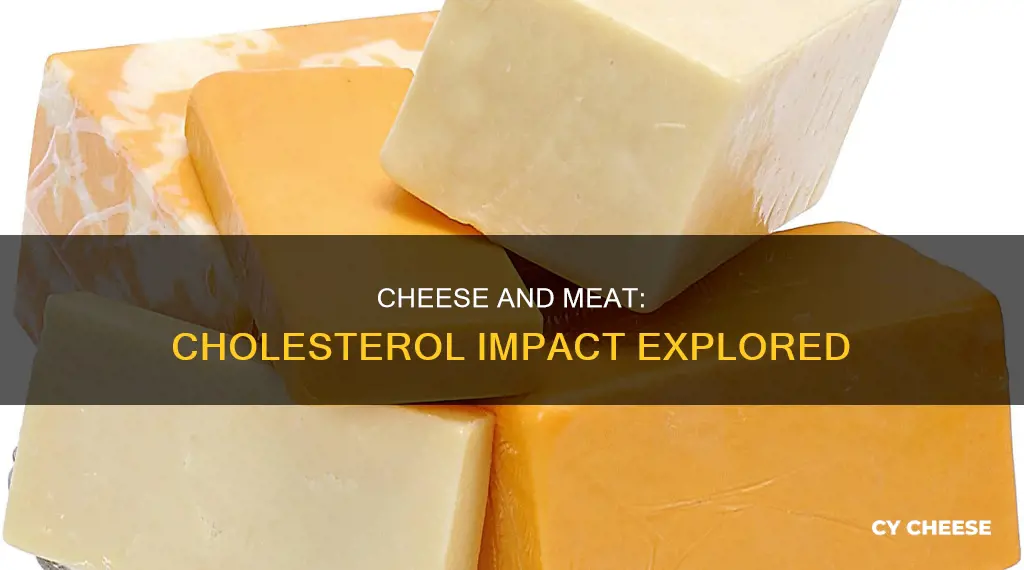 is cheese as bad as red meat for cholesterol