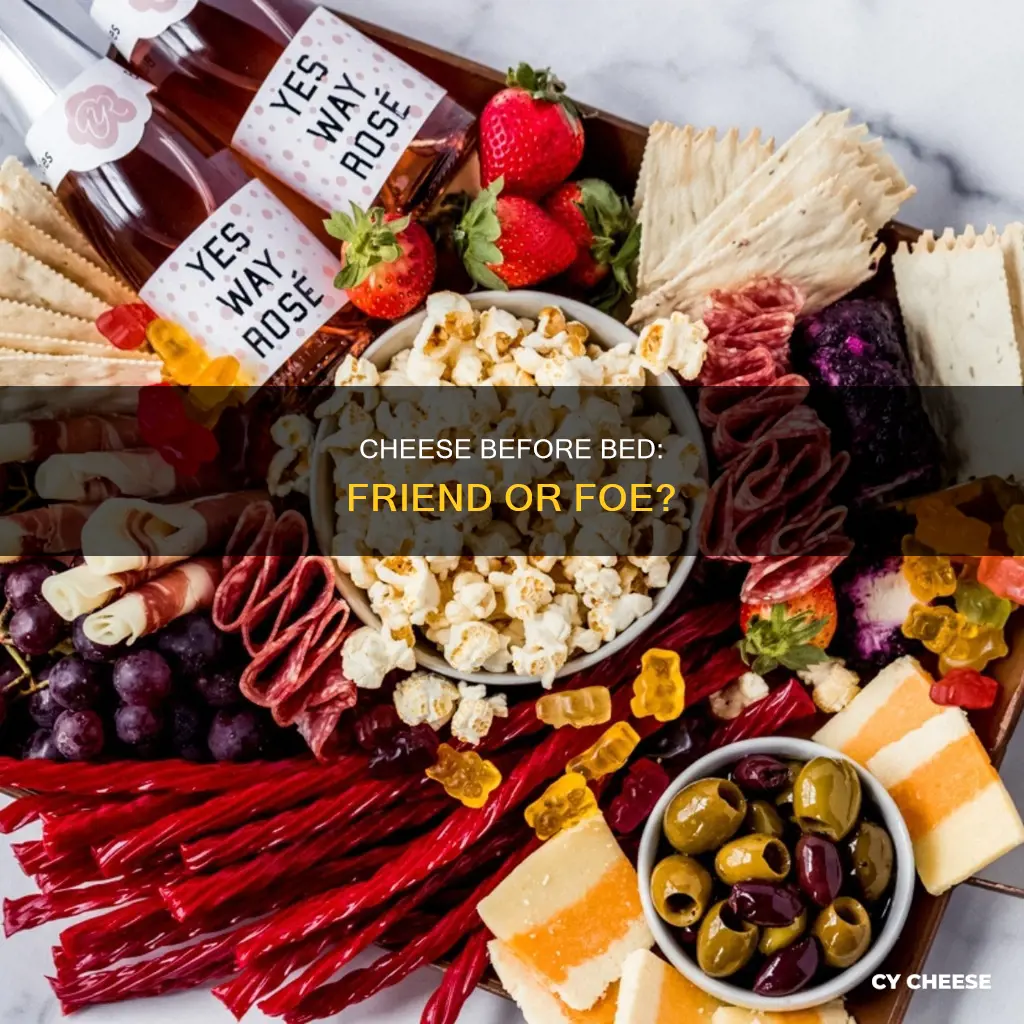 is cheese at night bad