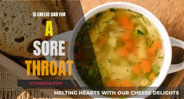 Cheese and Sore Throats: A Healthy Match?