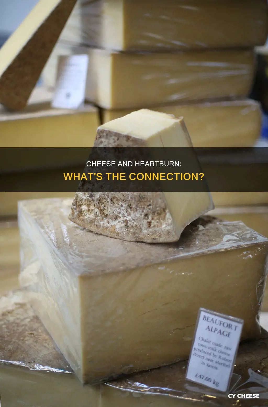 is cheese bad for heartburn