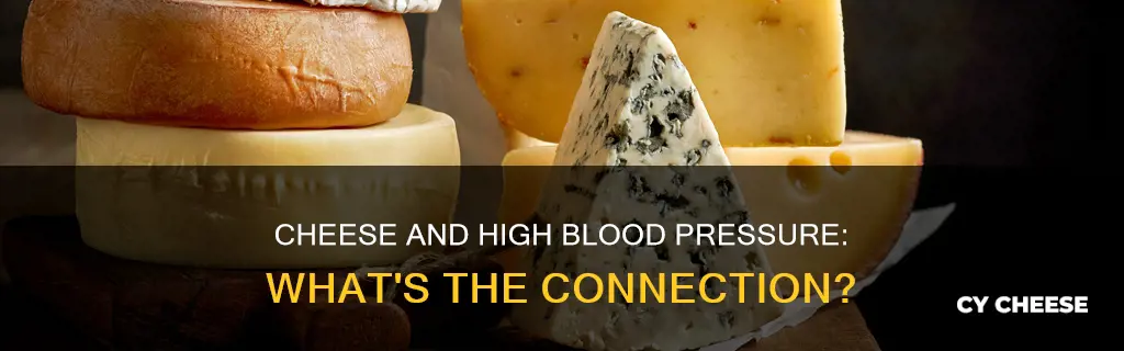 is cheese bad for high blood pressure