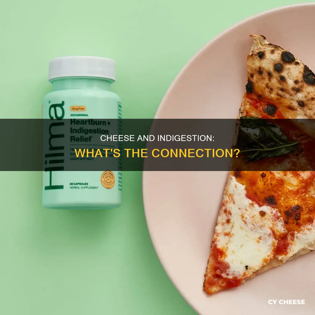 is cheese bad for indigestion