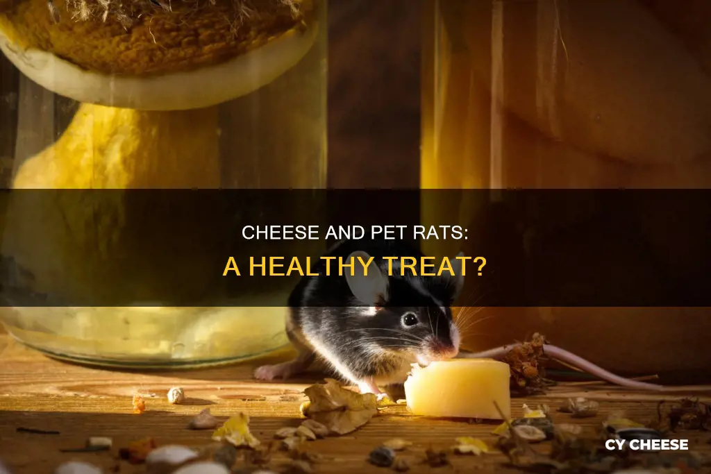 is cheese bad for pet rats