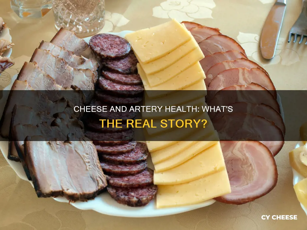 is cheese bad for the arteries