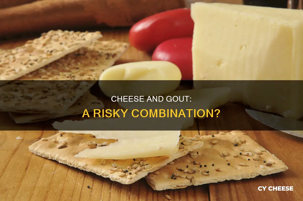 is cheese bad for the gout