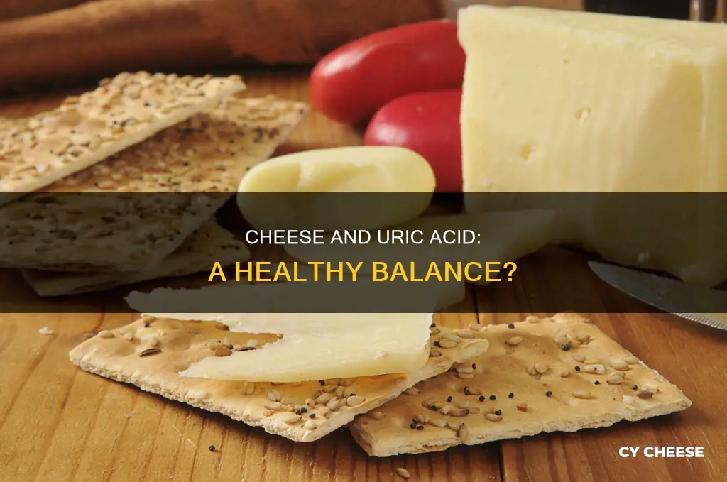 is cheese bad for uric acid
