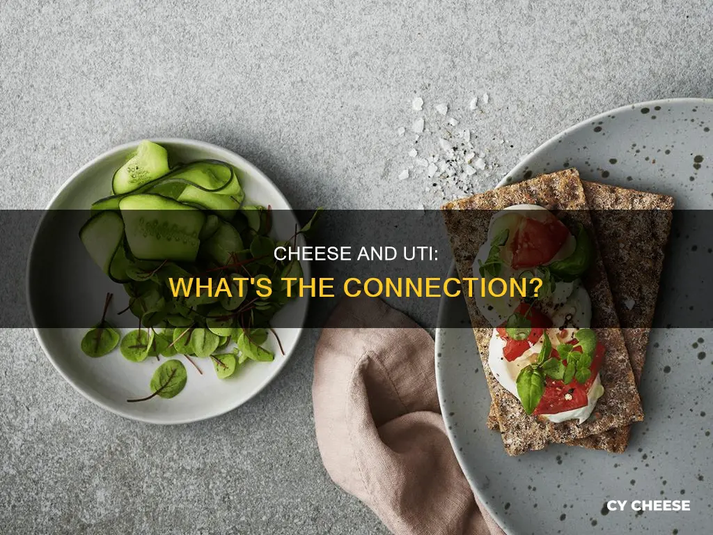 is cheese bad for uti