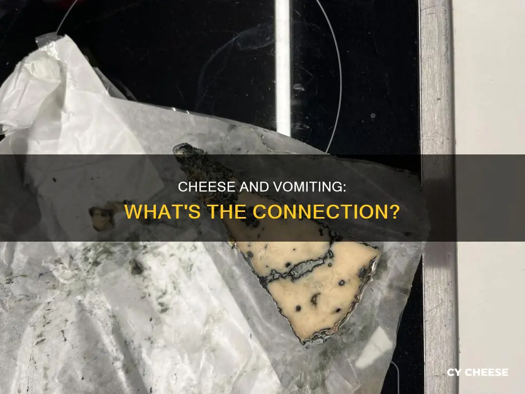 is cheese bad for vomiting