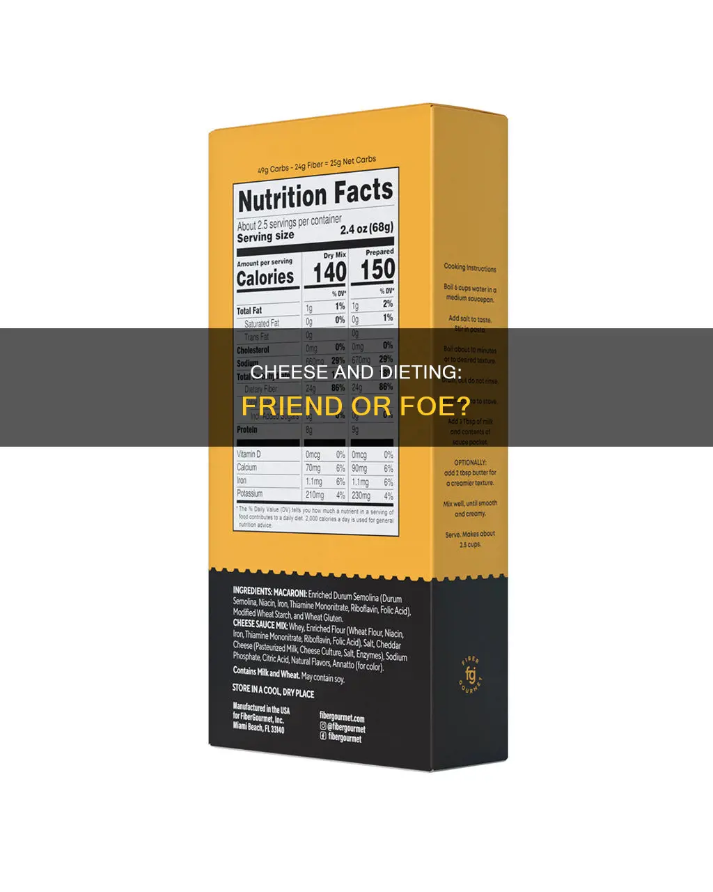 is cheese bad for you when dieting