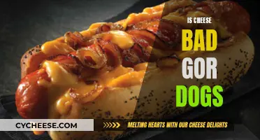 Cheese and Dogs: A Healthy Mix?