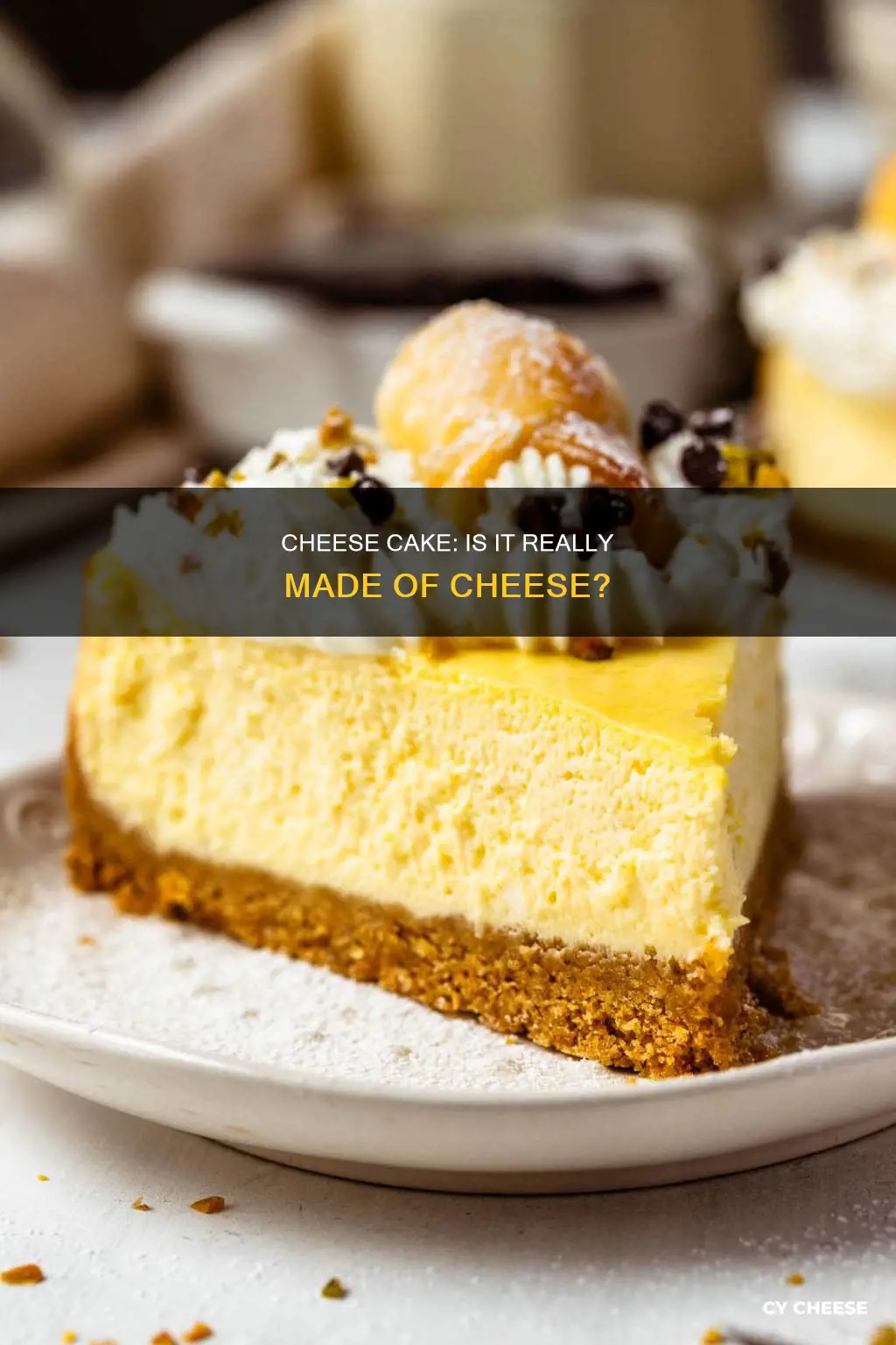 is cheese cake made of cheese