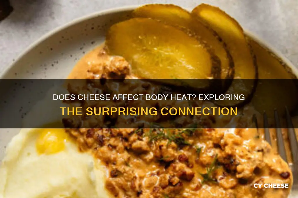 is cheese coes body heat