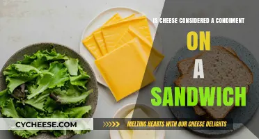 Is Cheese a Condiment or a Main Ingredient on Sandwiches?