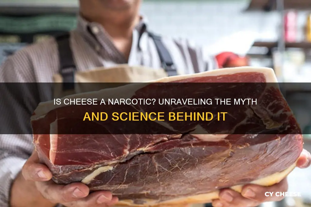 is cheese considered a narcotic