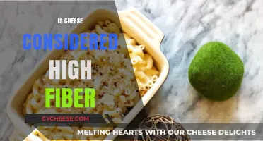 Is Cheese a High-Fiber Food? Uncovering the Nutritional Truth